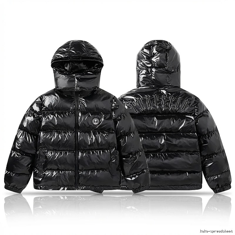Trapstar Trendy Glossy Black Down Jacket