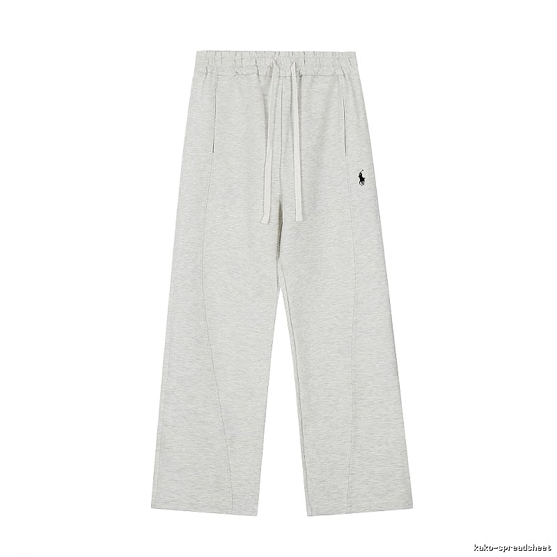 Travel RalphLauren Wide-Leg Sweatpants with small pony mark and relaxed drawstring waist