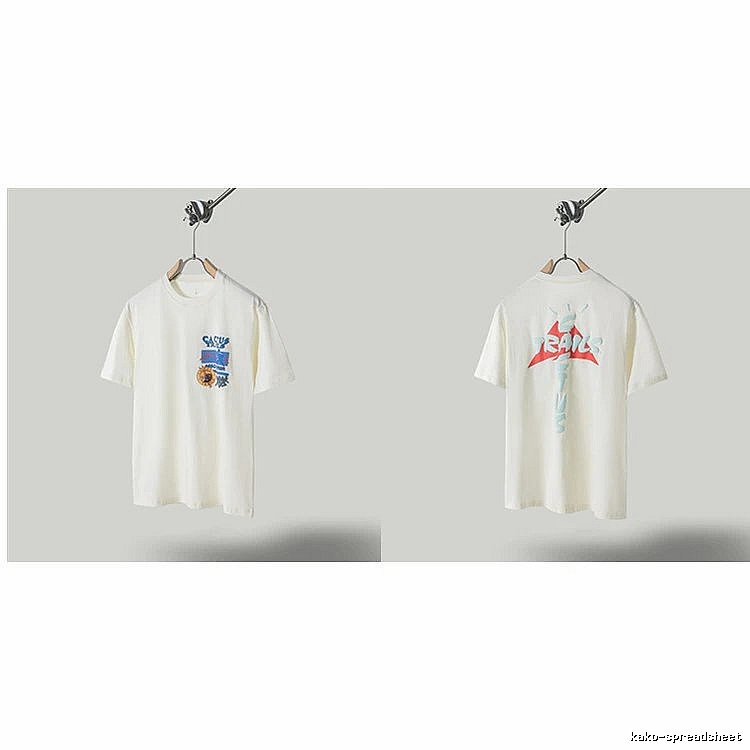 Travis Scott Graffiti Street Style Off-white T-shirt
