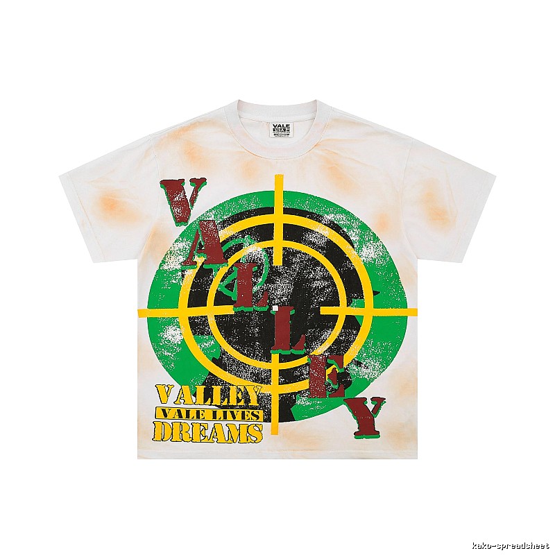 Valley Dream Street Style Tie-dye Short-sleeve T-shirt