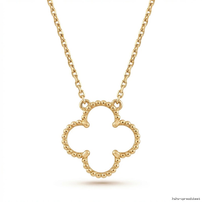 Van Cleef & Arpels Four-leaf Clover Gold Necklace