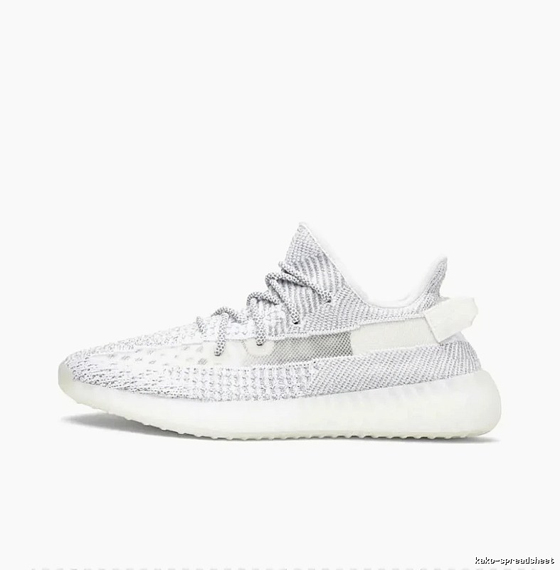Yeezy 350 V2 Minimalist Style Silver-White Shoes